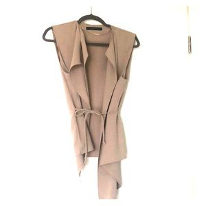 Zara taupe vest